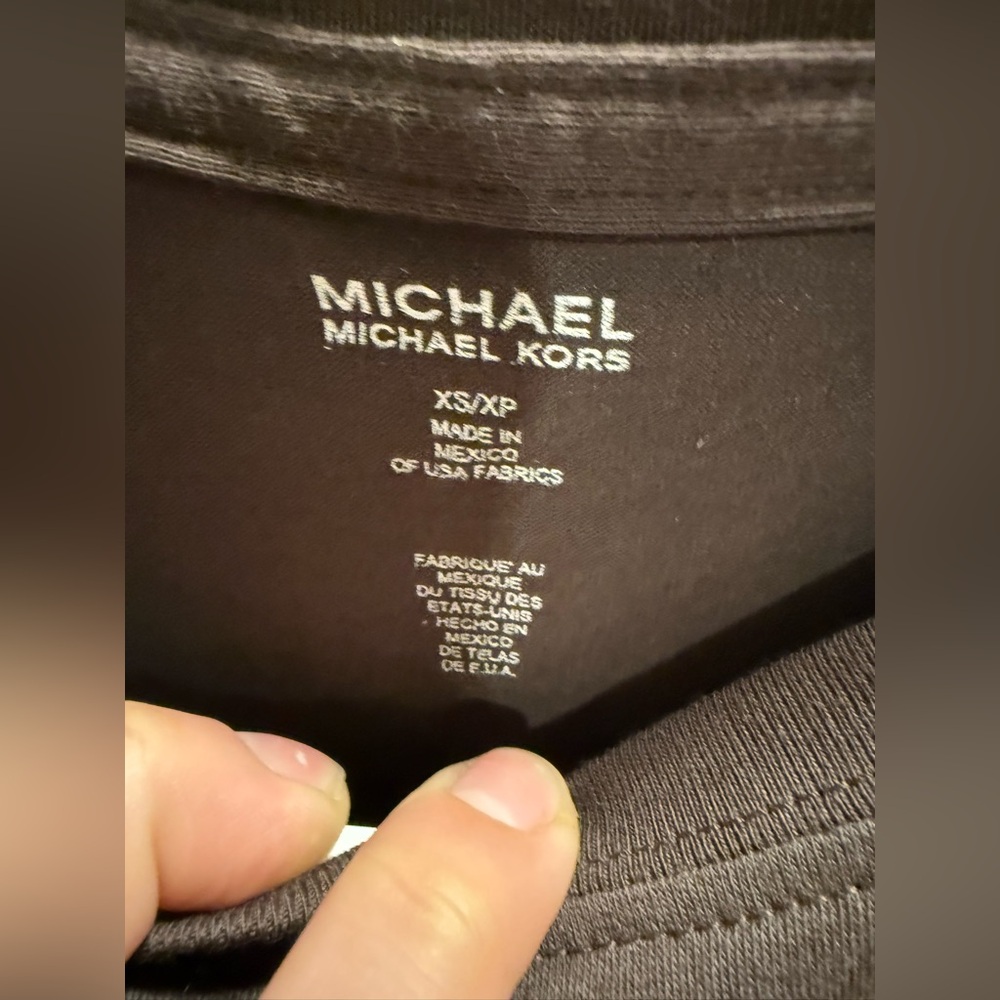 NWT Michael Kors | Studded T-Shirt - Picture 2 of 5